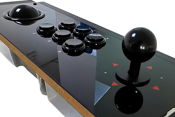 The atgames legends pinball control panel.