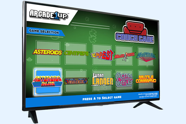 The Arcade1UP Atari Couchcade Games.