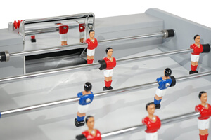 The Baby-foot Tahiti football table players.