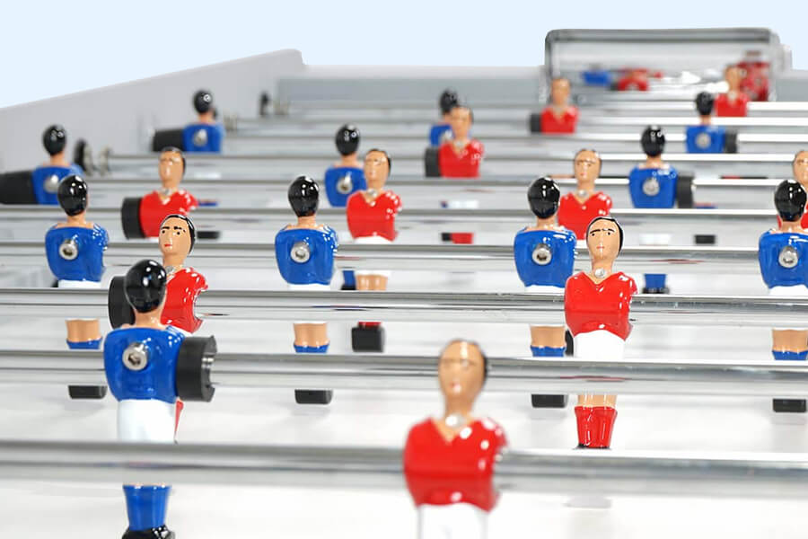 The Rene Pierre Tahiti Football table players.