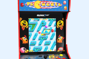 Arcade1up Pac-Mania legacy screen.