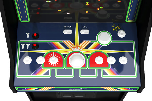 Arcade1up Centipede legacy controls.
