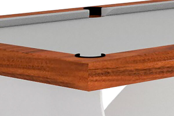 The Picasso New Slim Pool Table pocket.