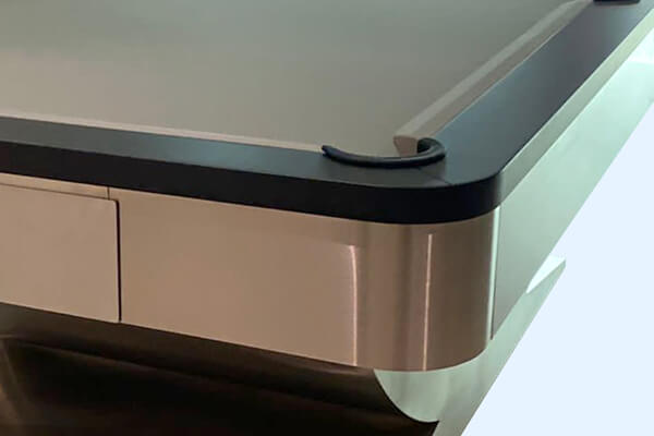 The Horus Slate Bed pool corner.