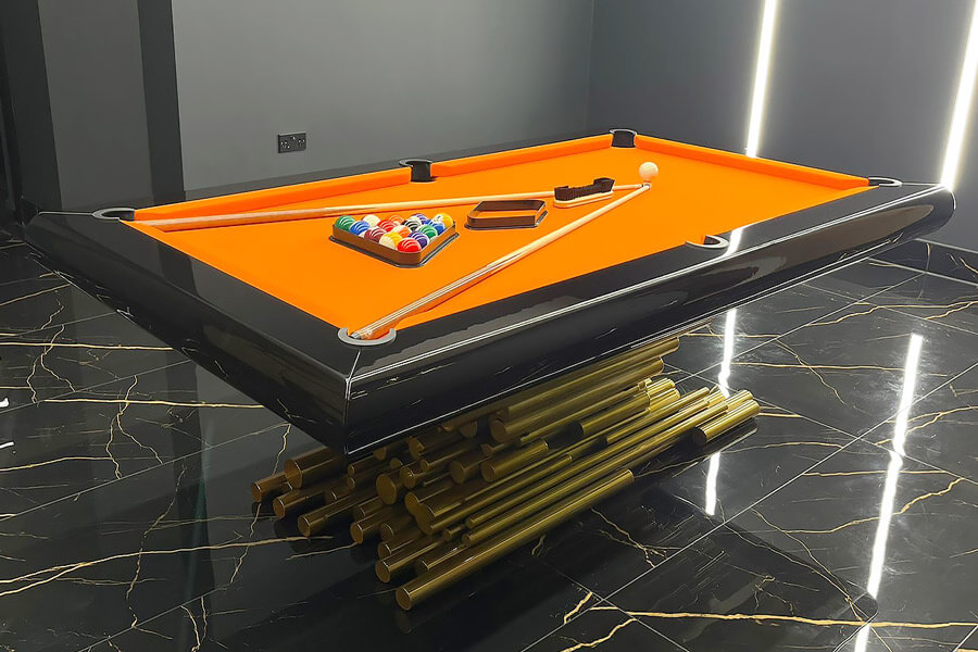 The Caliope Pool dining table.