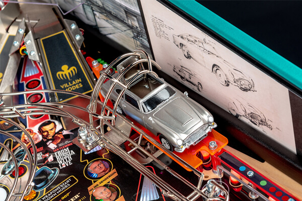 James bond 007 premium pinball features.