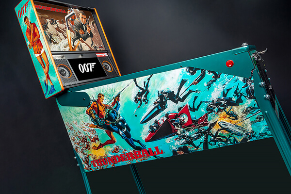 James Bond 007 LE pinball cabinet