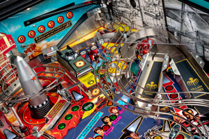 James bond 007 limited edition pinball features.