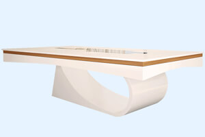 The Stratos Pool Table with top.