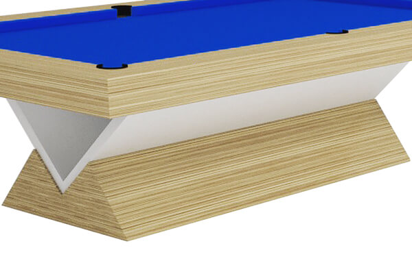 The Louvrees Pool Table bottom.