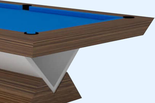 The Louvrees Pool Table corner.