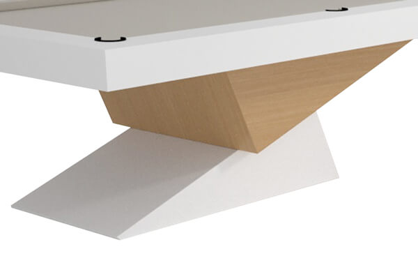 The Meridian Pool Table bottom.