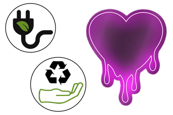 The Dripping Heart sign and environmental signs.