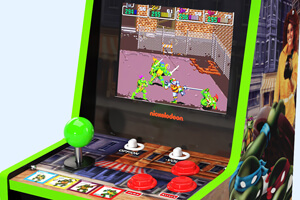The countercade teenage mutant ninja turtles cabinet.