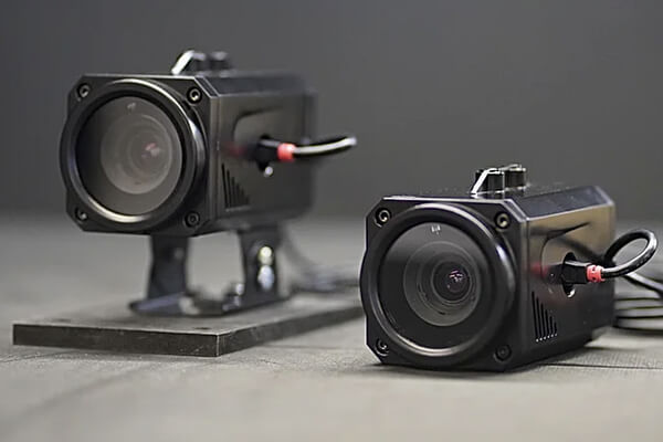 Cameras used on the Sports Simulator.