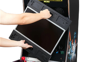 The ALU Mini's rotating screen.