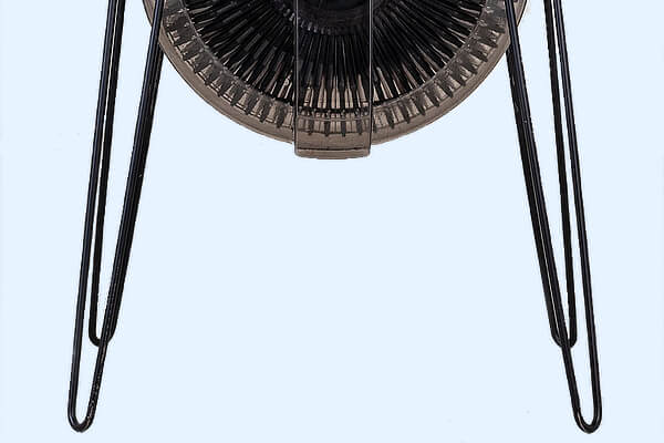 The Vinyl Beat's legs.