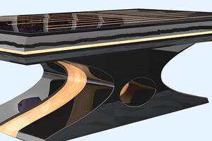 Tabletop options for Europa pool tables