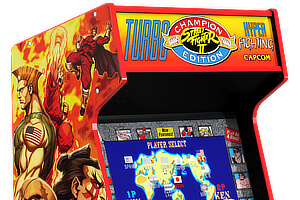 The Street Fighter II marquee.