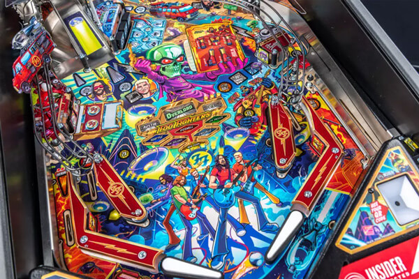 Shot of the playing field