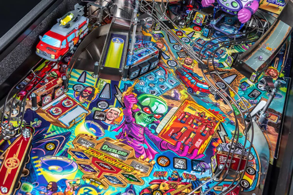 Shot of the playing field