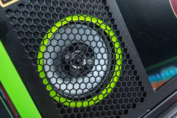 Pinball Foo Fighters LE speakers.