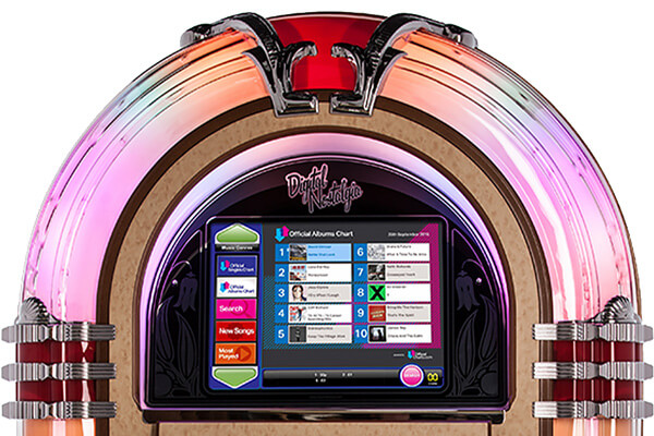 The SL15 digital Jukebox top.