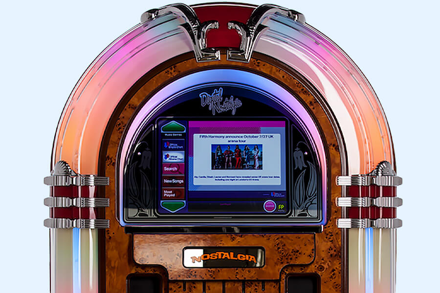 Sound Leisure Melody Slimline Digital Jukebox Liberty Games
