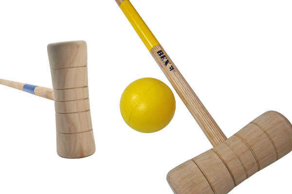 The Croquet family set.