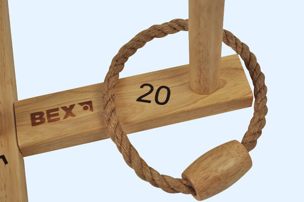 The Ring Toss game.