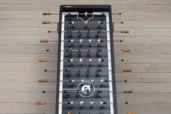 The RS Max Football Table up view.