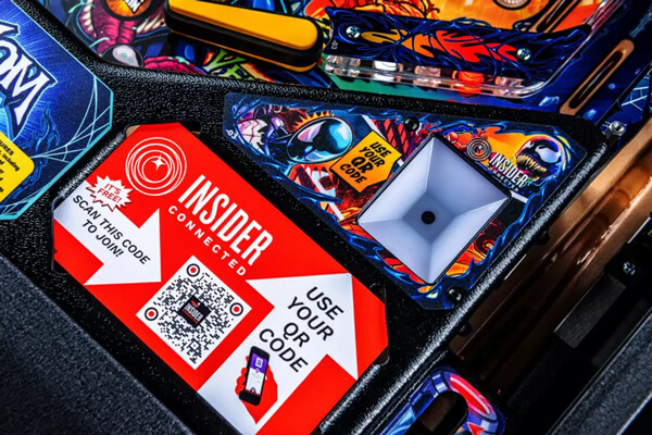 A close up shot of the insider connected system.