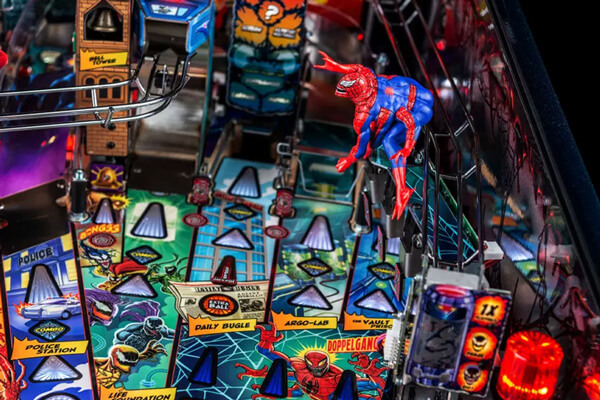 A close up shot of the Venom LE Playfield.