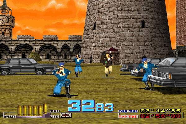 Time Crisis screenshot.
