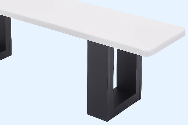 The bench in White.