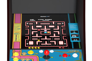 The Arcade1Up Ms Pac-Man and Galaga 1981 Arcade Controls Screen.