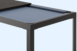 The Conver Table corner.