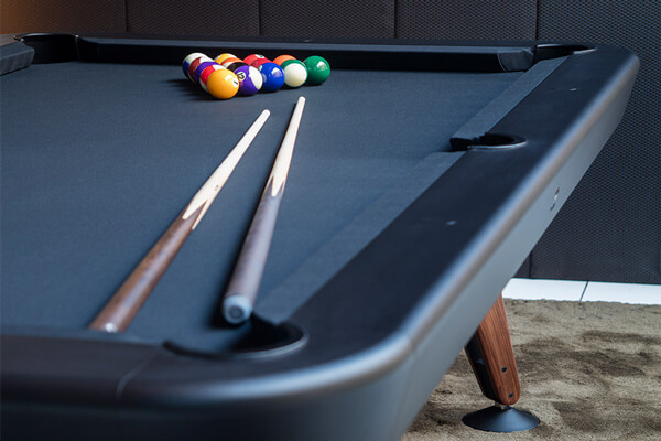 The Diagonal Pool Table Corner.