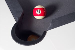 The Diagonal Pool Table Pocket.