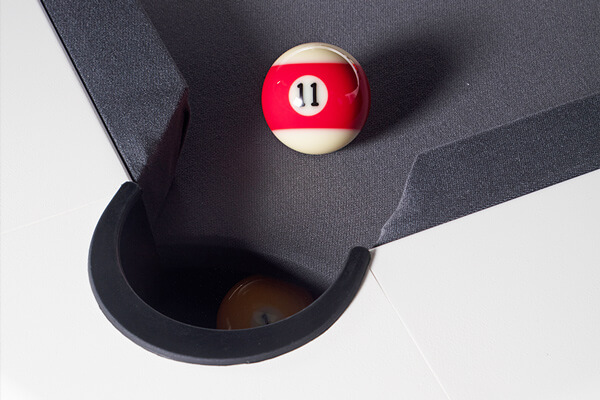 The Diagonal Pool Table Pocket.