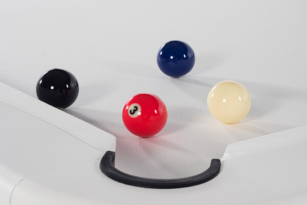 The Diagonal Pool Table Outdoor Pocket.