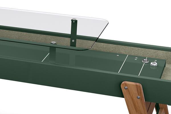 The Track Dining Shuffleboard Table.