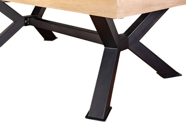 The Lincoln Slate Bed pool table legs.
