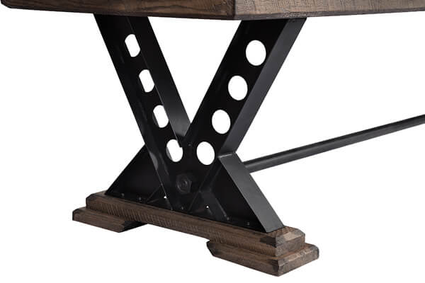 The Vienna Slate Bed Pool Table Leg.