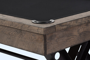 The Vienna Slate Bed Pool Table Corner.