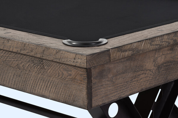 The Vienna Slate Bed Pool Table Corner.
