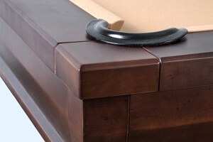The Hamilton Slate Bed Pool Table Pocket.