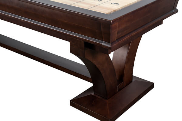 The Hamilton 12ft Shuffleboard Table Leg.