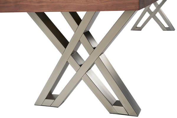 The Pierce 12ft Shuffleboard Table Leg.