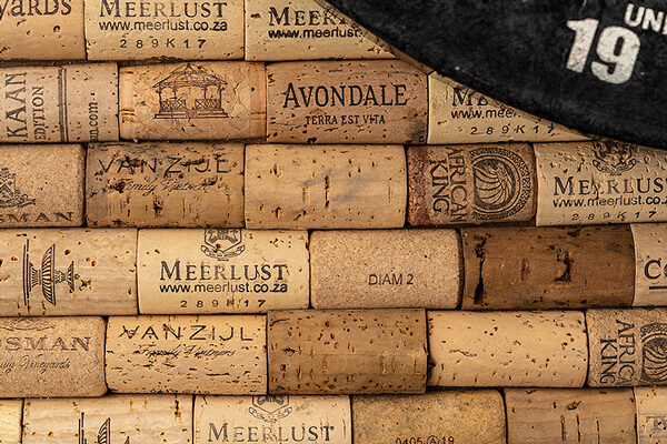 The dartboard cork surface.